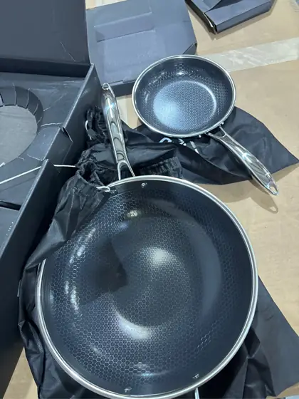 HexClad Hybrid Nonstick 7-Piece Pan… — Photo 7