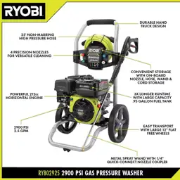 RYOBI 2900 PSI 2.5 GPM… — Photo 3