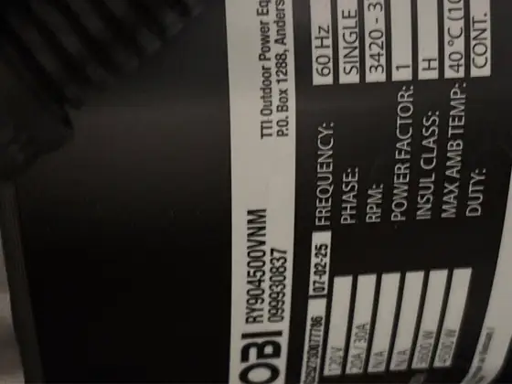 3600-Watt Recoil Start Gasoline Powered… — Photo 9