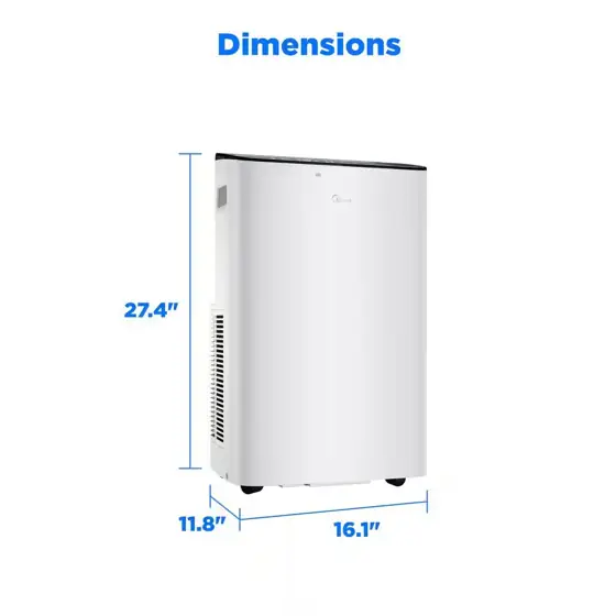 Midea 8,000 BTU Smart Portable… — Photo 2