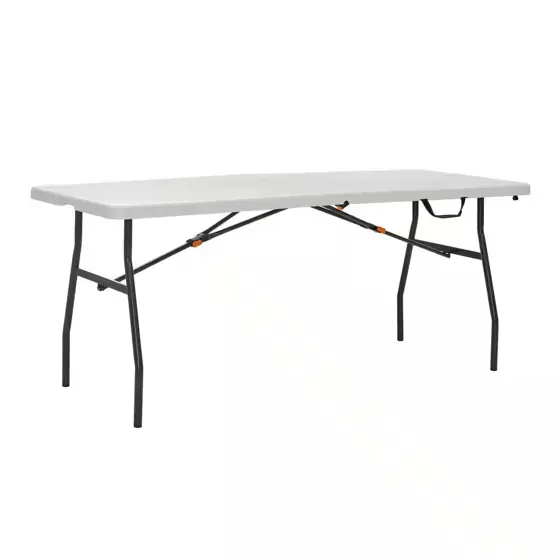 HDX 6 FT Almond/Bronze Plastic… — Photo 1