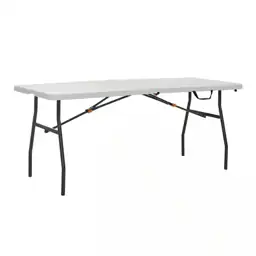 HDX 6 FT Almond/Bronze Plastic… — Photo 1