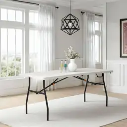 HDX 6 FT Almond/Bronze Plastic… — Photo 2