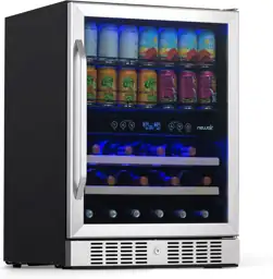 NewAir 24" Dual Zone Beverage… — Photo 1