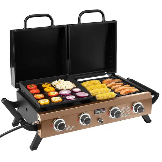 4-Burner Portable Propane Gas Grill… — Photo 4