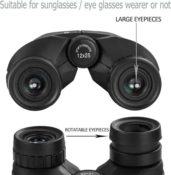 Occer 12x25 Compact Binoculars for… — Photo 3