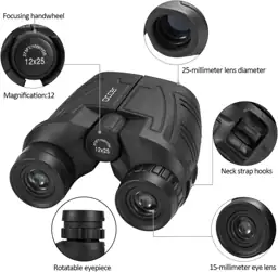 Occer 12x25 Compact Binoculars for… — Photo 4