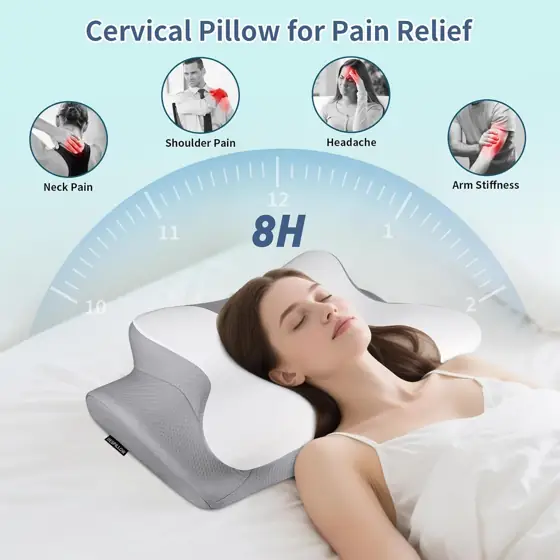 Cervical Pillow for Neck Pain… — Photo 2