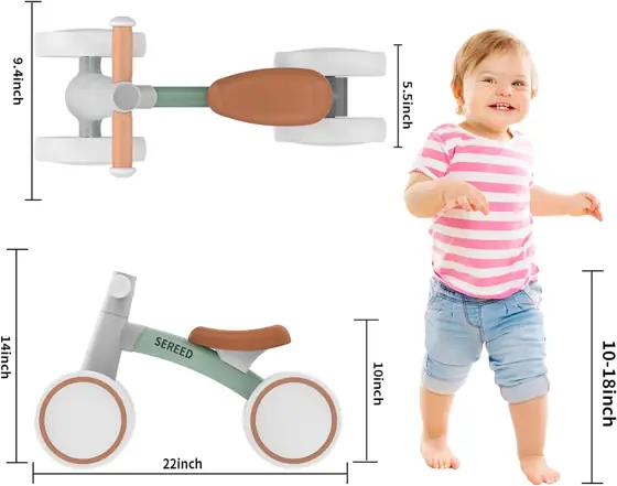 SEREED Baby Balance Bike for… — Photo 3