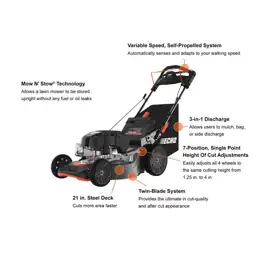 ECHO 21 in. 190 cc… — Photo 2