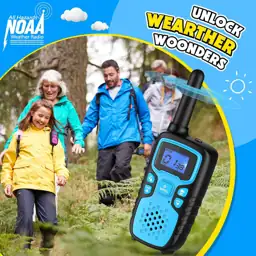 Wishouse Kids Rechargeable Walkie Talkies,… — Photo 4