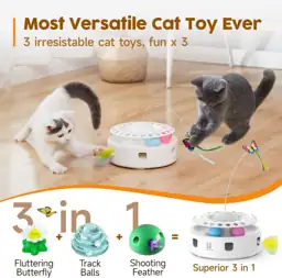 Potaroma 3in1 Cat Toy: Fluttering… — Photo 2