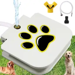 Outdoor Dog Water Fountain Step… — Photo 1