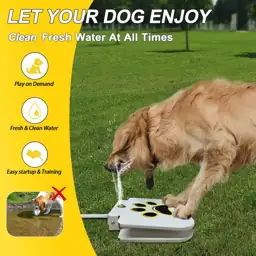 Outdoor Dog Water Fountain Step… — Photo 2