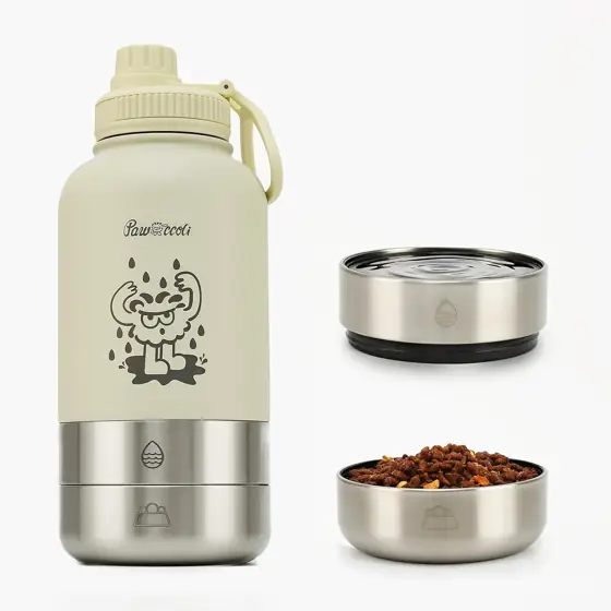 34oz Stainless Steel Dog Water… — Photo 1