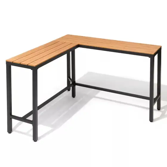 L-shaped Metal Bar Height Outdoor… — Photo 1