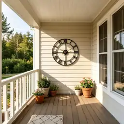 Extra Large Outdoor Clock, Oversized… — Photo 4