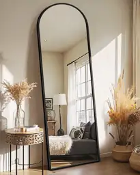 Delma Arched Full-Length Mirror with… — Photo 1