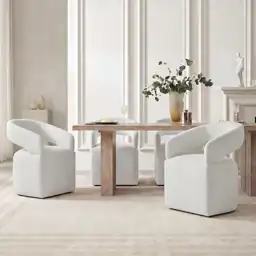 KISLOT Upholstered Dining Chairs Set… — Photo 3