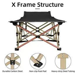 Fragess Portable Camping Cot, 600LBS… — Photo 3