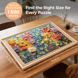 ALL4JIG 1500-Piece Rotating Puzzle Board… — Photo 2
