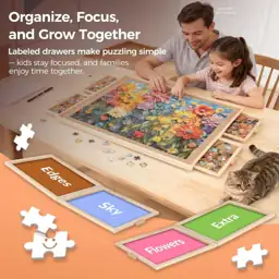 ALL4JIG 1500-Piece Rotating Puzzle Board… — Photo 3