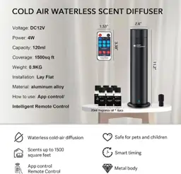 Hotel Waterless Scent Diffuser with… — Photo 3