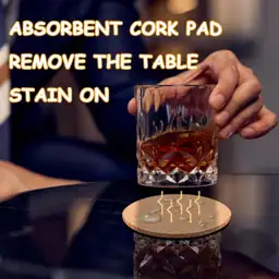 100 Pcs Cork Coasters for… — Photo 3