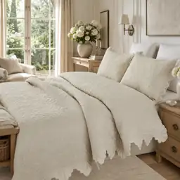 Brandream Full-Size Cotton Beige Farmhouse… — Photo 2