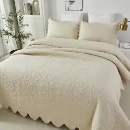 Brandream Full-Size Cotton Beige Farmhouse… — Photo 4