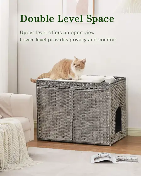 SETVSON Cat Litter Box Enclosure… — Photo 2