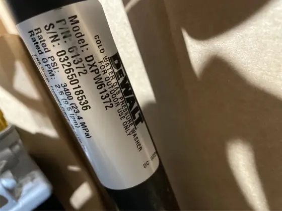 DEWALT 3400 PSI 2.5 GPM… — Photo 9