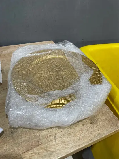 12 Pack Gold Charger Plates,… — Photo 5