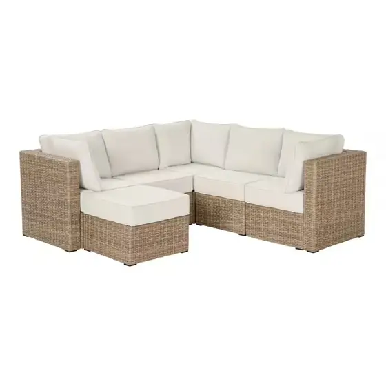 Crystal Ridge Wicker Outdoor 6-Piece… — Photo 2