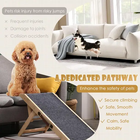 Foldable Dog Ramp for Dog,Dog… — Photo 4