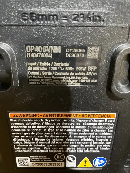 RYOBI 40V HP Brushless 21… — Photo 9