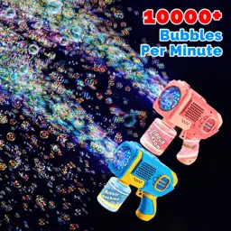 EagleStone 2-Pack Bubble Gun Machine… — Photo 2