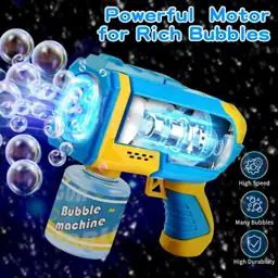 EagleStone 2-Pack Bubble Gun Machine… — Photo 3