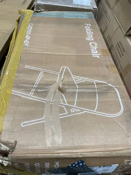 DUMOS Folding Chairs 8 Pack,… — Photo 5