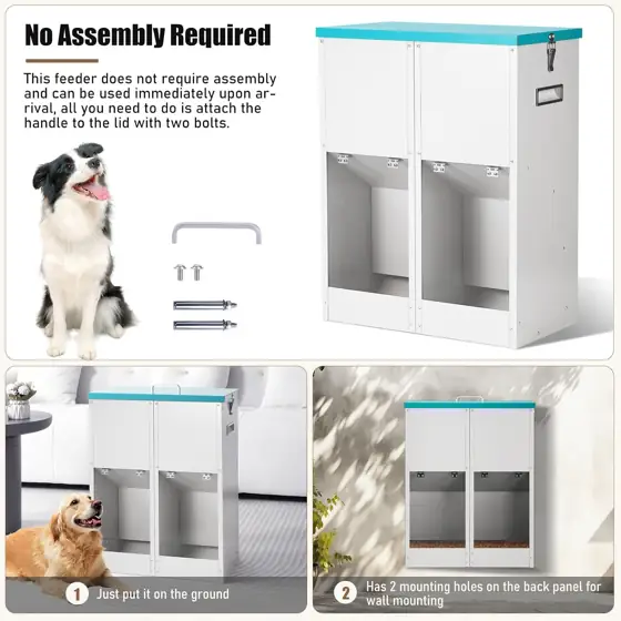 46Lb Gravity Automatic Dog Feeder… — Photo 3