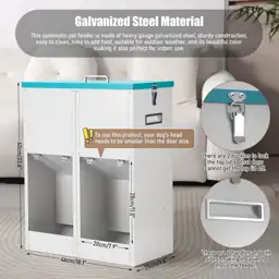 46Lb Gravity Automatic Dog Feeder… — Photo 4