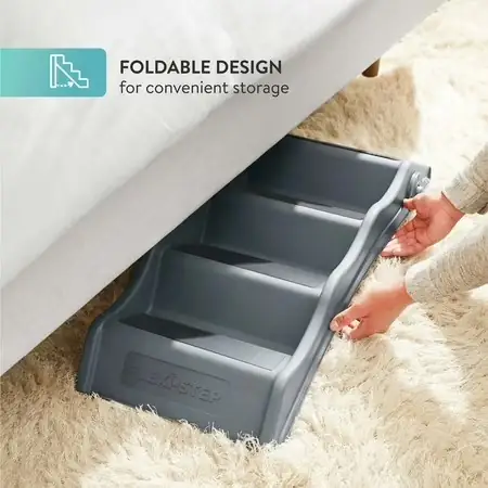 Tail Waggers Dog Stairs Flexi-Step,… — Photo 4