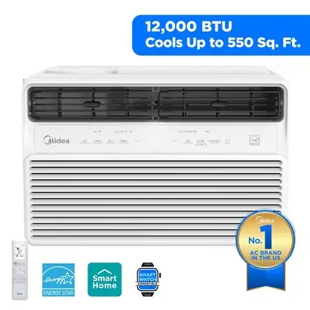 Midea 12,000 BTU Window AC,… — Photo 1