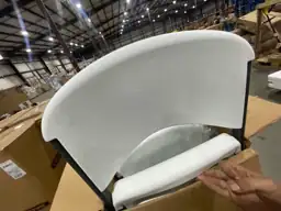 Lifetime White Plastic Seat Metal… — Photo 7