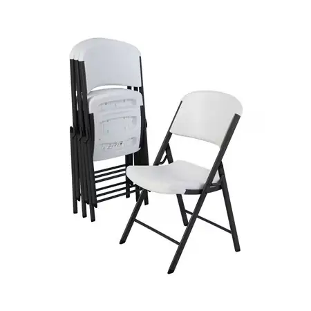Lifetime Folding Chair, Indoor/Outdoor Commercial,… — Photo 1