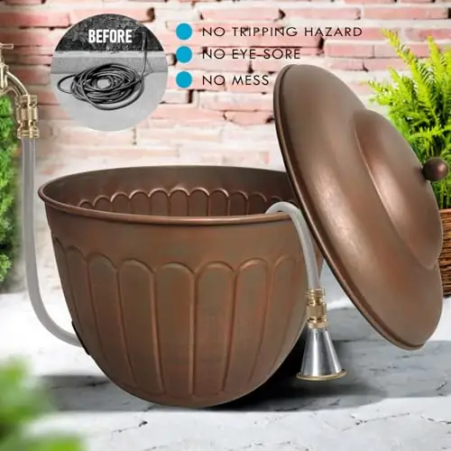 BSTGIFTS Garden Water Hose Holder… — Photo 4