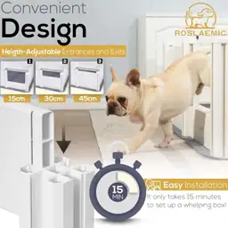 48"x 48" Whelping Box Kit… — Photo 4