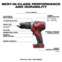 Milwaukee M18 Cordless Brushed 6… — Photo 3