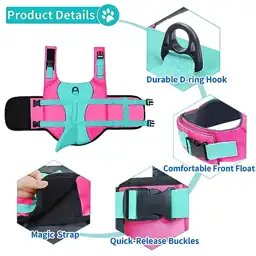 Malier Dog Life Jacket, Ripstop… — Photo 4