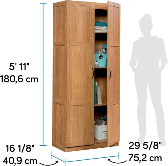 Sauder Select Storage Cabinet, Pantry/Kitchen/Bathroom… — Photo 3
